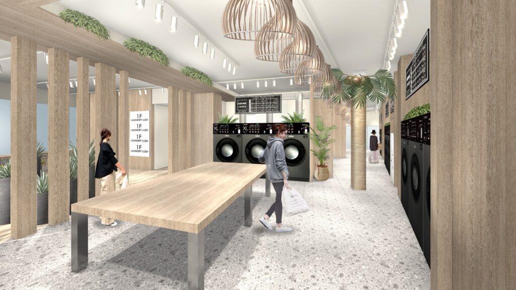 【LaundryLush伊奈町店】新規店舗オの外観